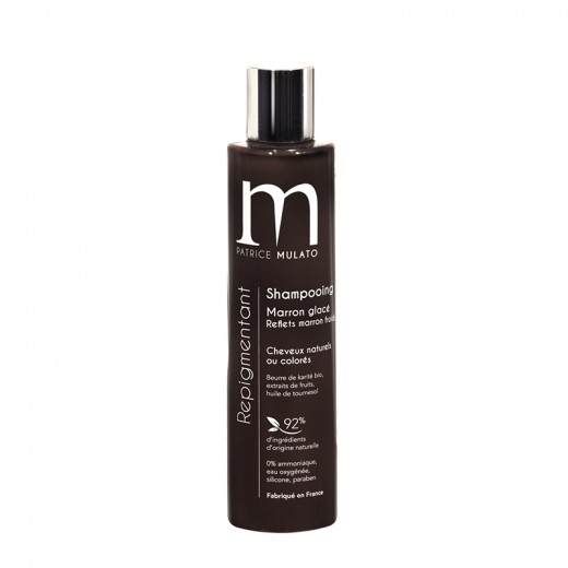 Mulato Shampooing repigmentant Marron glacé 200ML, Shampoing naturel Mulato Shampooing repigmentant Marron glacé 200ML, Shampoing naturel