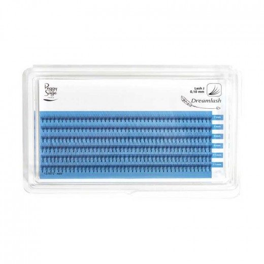 Peggy Sage Extension de cils de soie 4D - courbe naturelle 010 x 7-9-11mm, Extensions de cils Peggy Sage Extension de cils de soie 4D - courbe naturelle 010 x 7-9-11mm, Extensions de cils