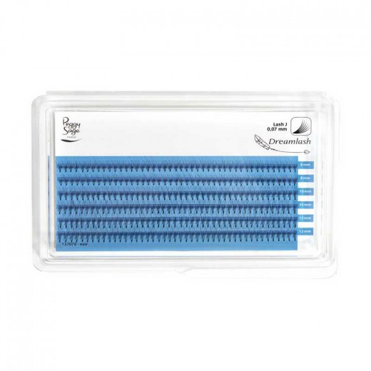 Peggy Sage Extension de cils de soie 6D - courbe naturelle 007 x 8-10-12mm, Extensions de cils Peggy Sage Extension de cils de soie 6D - courbe naturelle 007 x 8-10-12mm, Extensions de cils