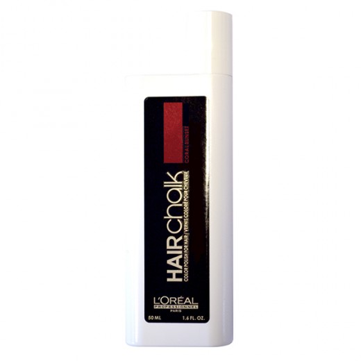 Coloration fugace corail hairchalk l'oréal 50ml Coloration fugace corail hairchalk l'oréal 50ml