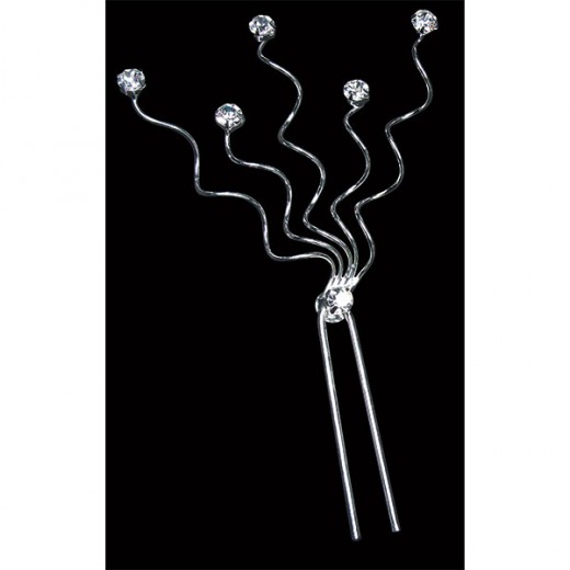 Epingle 6 strass argent nancy beauté Epingle 6 strass argent nancy beauté