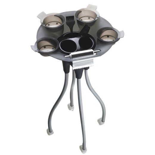Uki Table jelly Noir, Table de service & caisse Uki Table jelly Noir, Table de service & caisse