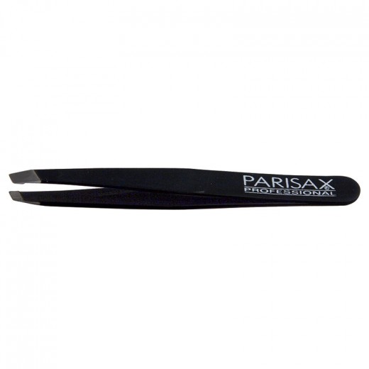 Parisax Pince à épiler cobalt mors oblique noir, Pince à épiler Parisax Pince à épiler cobalt mors oblique noir, Pince à épiler