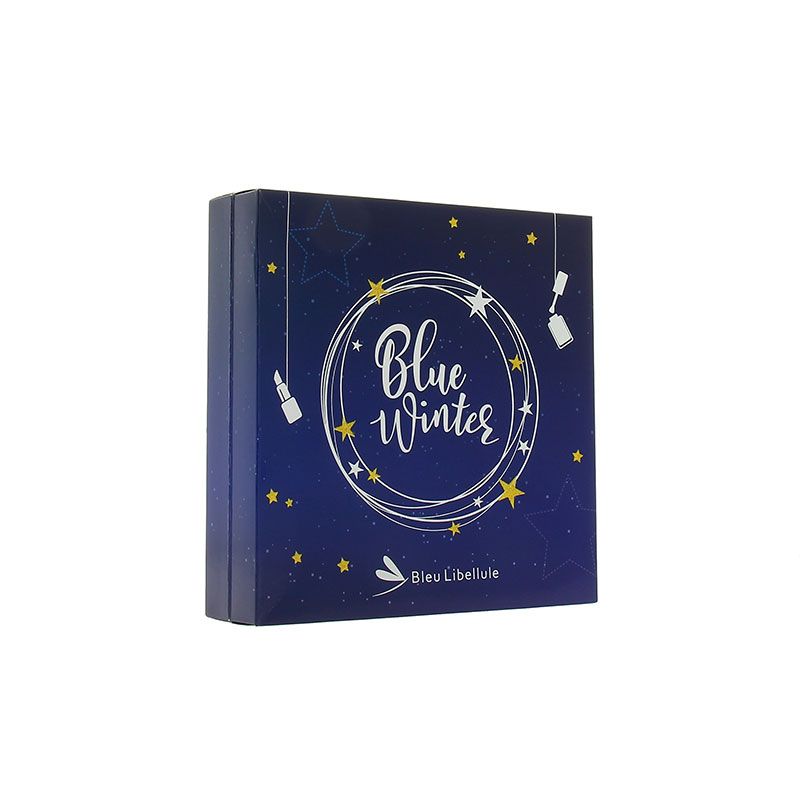 Calendrier de l'avent Blue Winter - Book | Bleu Libellule