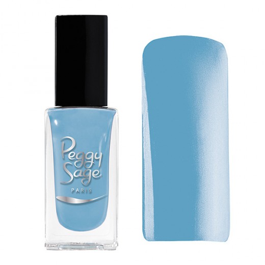 Vernis à ongless bleu dragée peggy sage 11ml Vernis à ongless bleu dragée peggy sage 11ml