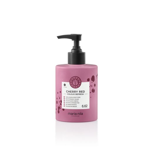 Maria Nila Masque repigmentant Colour refresh 6.62 Cherry Red 300ML, Après-shampoing repigmentant Maria Nila Masque repigmentant Colour refresh 6.62 Cherry Red 300ML, Après-shampoing repigmentant