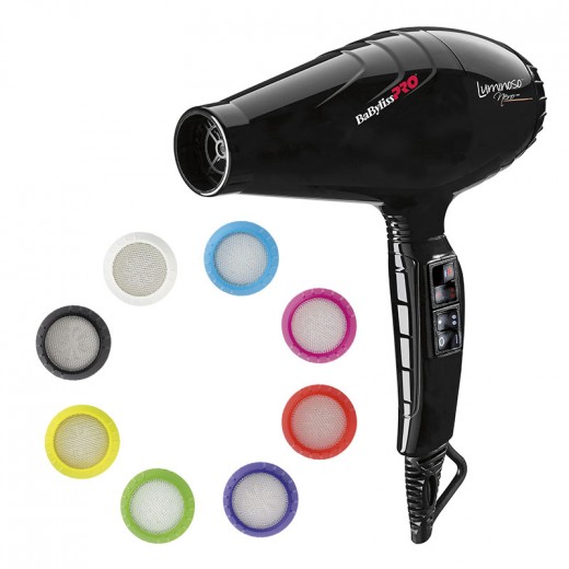 Babyliss Pro Sèche-cheveux ionique Luminoso noir, Sèche-cheveux ionique Babyliss Pro Sèche-cheveux ionique Luminoso noir, Sèche-cheveux ionique