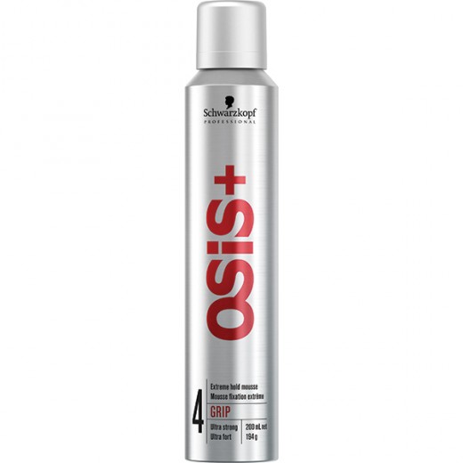 Schwarzkopf Mousse fixation extrême Osis+ 200ML, Mousse coiffante Schwarzkopf Mousse fixation extrême Osis+ 200ML, Mousse coiffante