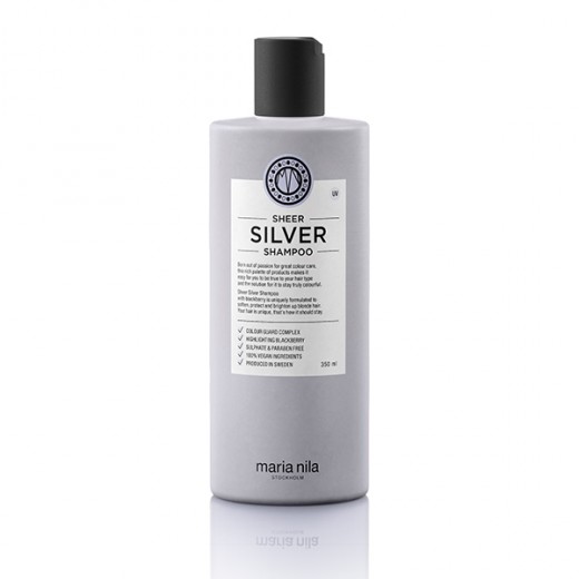 Shampooing déjaunisseur Sheer Silver Maria Nila 350ml Shampooing déjaunisseur Sheer Silver Maria Nila 350ml