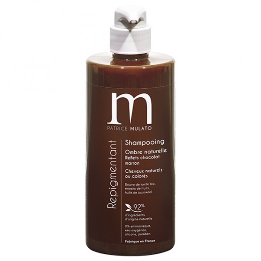 Mulato Shampoing Repigmentant Ombre naturelle 500ML, Shampoing naturel Mulato Shampoing Repigmentant Ombre naturelle 500ML, Shampoing naturel