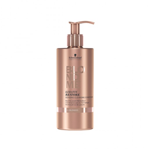 Schwarzkopf Baume lavant rénovateur BlondMe Keratin Restore 500ML, Cosmétique Schwarzkopf Baume lavant rénovateur BlondMe Keratin Restore 500ML, Cosmétique